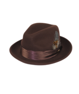 Men Bruno Capelo Hat Australian Wool soft Crushable Fedora Giovani Un101... - £52.96 GBP