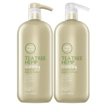 Paul Mitchell Tea Tree Hemp Restoring Shampoo &amp; Body Wash &amp; Lotion 33.8 ... - $862.90 MXN