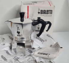 Bialetti Moka Express 3 Cup Stovetop Coffee Espresso Maker - £15.97 GBP