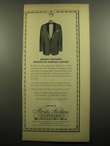 1960 Brooks Brothers Clothing Advertisement - Distinctive evening clothes - £11.80 GBP