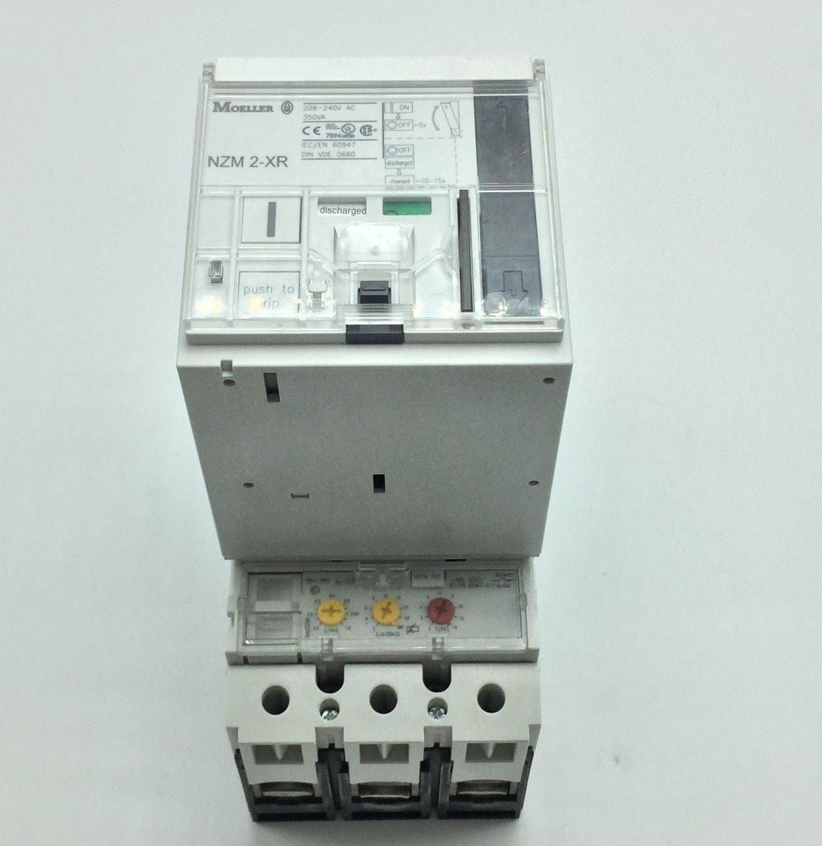 Moeller NZMH2-ME220 Circuit Breaker W/NZM2-XR208-240AC Remote Operator  - $814.00