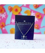 THE GIVING KEYS Mini Key Necklace Silver Brand New With Tags MSRP $45 - $454.48 MXN