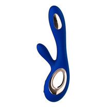 Lelo Soraya Wave Rechargeable Rabbit Vibrator Midnight Blue - £201.39 GBP