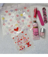 Pink Beloved Hand &amp; Lip Set - Hearts ziplock bag - $5.00