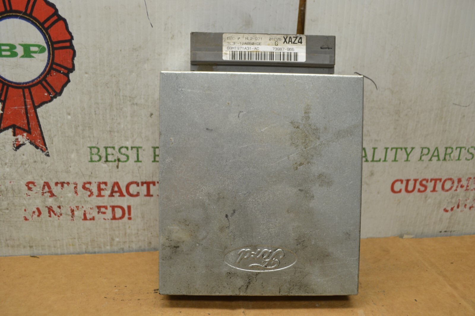 2001 Ford F150 4.2L Engine Control Unit ECU 1L3F12A650DE Module 32-8E1 - $96.03