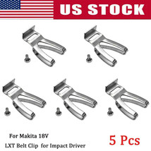 5Pcs For Bhp454 Btd130Fw Btd140 Btd141 Bdf453 18V Lxt Belt Clip/Hook - $15.19