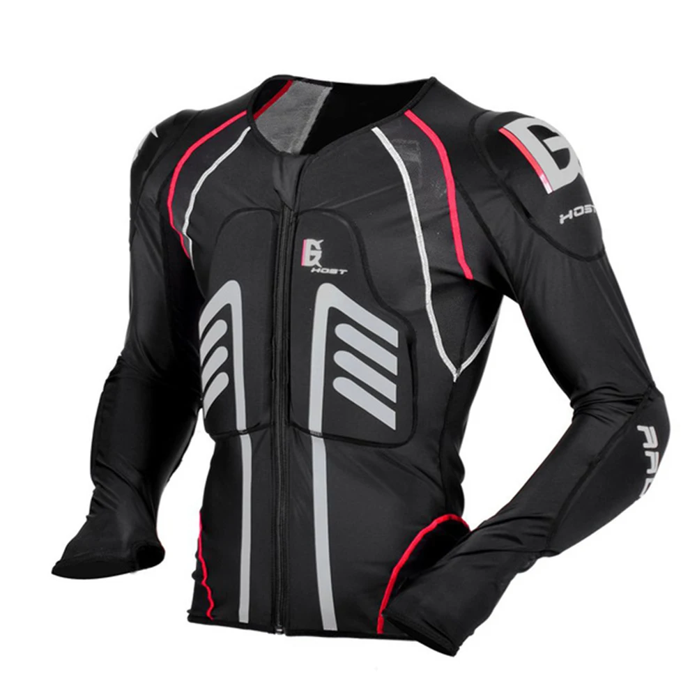 GHOST RACING Motorcycle Soft Armor Jacket Full Body Protector Motocross ... - $56.32+