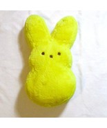 Just Born Peeps Plush Bunny Pillow 18&quot; Yellow Fuzzy For Kids Easter - $15.84