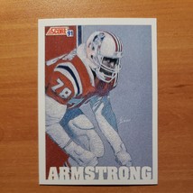 1991 Score #640 Bruce Armstrong - Team MVP - Patriots - NFL - Fresh Pull - £1.40 GBP