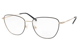 Iota By Legre Mia E9 Black Gold Women&#39;s Metal Eyeglasses 54-17-145 W/Case - £47.15 GBP