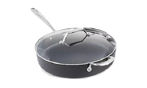 All-clad Essentials Hard Anodized 4-qt Non-Stick Sauté pan w/Lid DEMO - $46.74