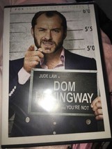 Dom Hemingway And You&#39;re Not Dvd Jude Law Wide Brand New Factory Sealed - £17.89 GBP