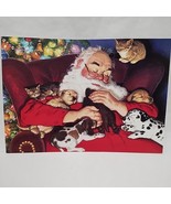 Winters Nap Sample Holiday Greeting Card 7 1/4&quot; X 5 1/8&quot; - $27.15 CAD