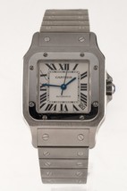 Cartier Santos Stainless Steel Automatic Men&#39;s Watch 2823 - £3,698.28 GBP