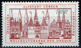 ZAYIX Germany 1594 MNH Architecture Lubeck UNESCO World Heritage List 051023S13 - £1.19 GBP