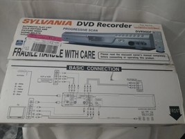 Sylvania DVR90DF DVD Player DVD-R/RW Recorder | New Open Box Brand NEW D... - $197.99