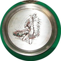 1978 American Indian Eagle Dancer Don Ruffin Pewter Plate Art 1120/2500 Native - £20.32 GBP