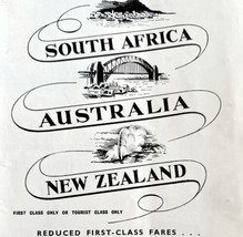 Shaw Savill Cruise Line 1954 Advertisement UK Import London  Ships DWII10 - $19.99