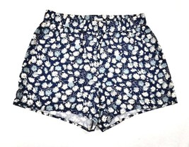 Madewell Drapey Pull-On Shorts in French Floral Blue Womens Size Small EUC - £28.46 GBP