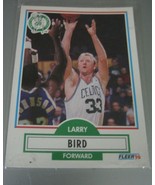 Fleer 1990 Boston Celtic Larry Bird Basketball Card - £4.88 GBP