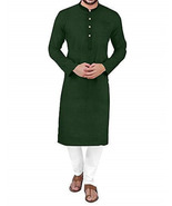 Handmade Kurta for Man,Traditional Kurta For Men&#39;s ,100% Pure Cotton Sol... - £32.24 GBP+