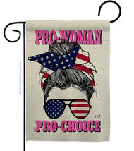 Pro Women Choice Garden Flag Feminism 13 X18.5 Double-Sided House Banner - $19.97