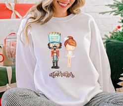 Nutcracker Sweatshirt, Christmas Sweatshirt, Sugar Plum Fairy Shirt, Christmas S - £18.09 GBP