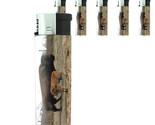 Scenic Alaska D8 Lighters Set of 5 Electronic Refillable Buffalo and Calf - $15.79