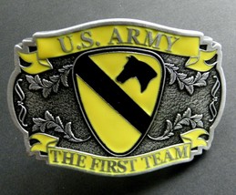 ARMY 1ST CAVALRY DIVISION BELT BUCKLE 3.2 INCHES - $17.45