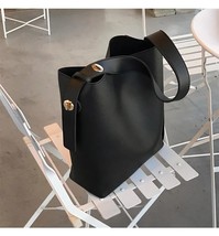 Casual women  Bags pu leather Bucket bags for female handbag Large capacity ladi - £150.04 GBP