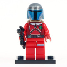 Santa Jango Fett Star Wars Custom Printed Lego Compatible Minifigure Bricks - £2.37 GBP