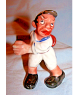 Vintage Ceramic Baseball Pitcher-Made in Japan-Mid-Century Modern-4 inch... - $20.34 CAD
