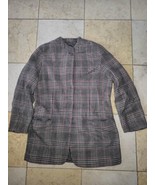 Giorgio Armani Le Collezioni Women&#39;s Plaid Wool Blazer 42IT 8US - Multic... - $99.06 CAD