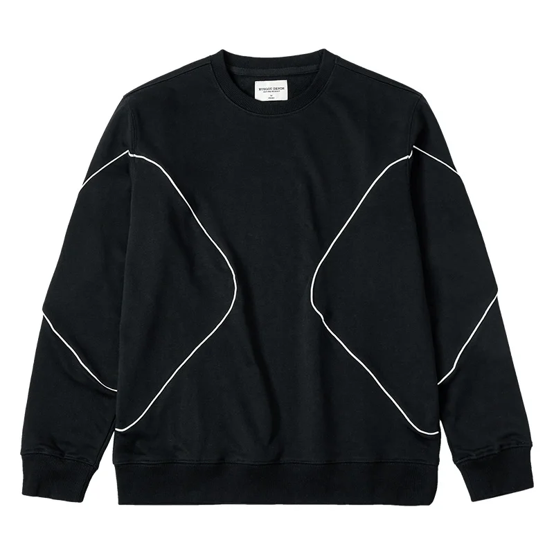 KUEGOU  Autumn Winter New  line Hoodies Men Jogger Sweatshirts Fashion Black  To - £185.08 GBP