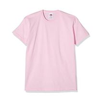 Fruit Of The Loom Boy's SS028B Short Sleeve T-Shirt, Pink (Light Pink), ... - $17.00
