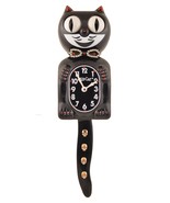 Limited Edition Gold/Red Skull Tail/Bow Kit-Cat Klock Swarovski Jeweled Clock - $159.95
