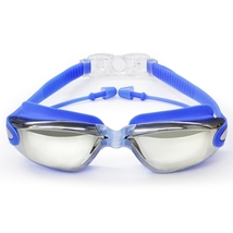 HAIZID Professional Mirror Lenses Swimming Goggles with Conjoined EarPlugs  - $26.50