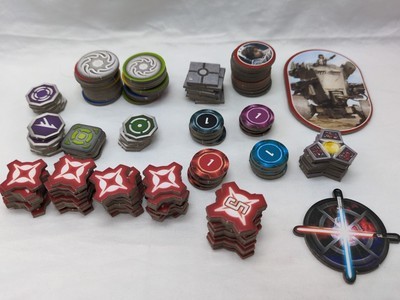 Lot Of (100+) Star Wars Imperial Assault Tokens - $15.83