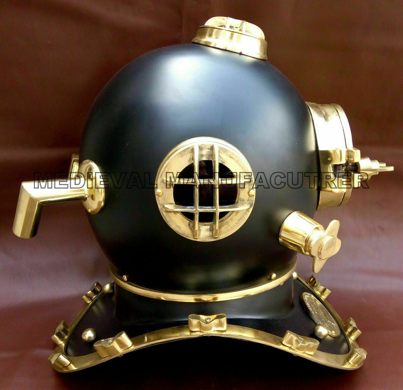 18 Inch Us Navy Diving Helmet Mark V Deep Sea Divers Helmet Vintage ...