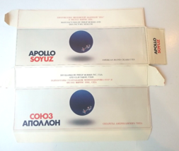 1975 Apollo Soyuz Space Mission Empty Promo Cigarette Carton - £23.73 GBP