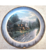 Lenox Bradford Exchange Plate Thomas Kinkade Peaceful Retreats Moonlit Lane - $38.47 CAD