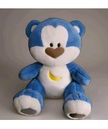 Morning Glory 14&quot; Large Crescent Moon Companion Bear Stuffed  Plush Toy ... - $343.38 CAD