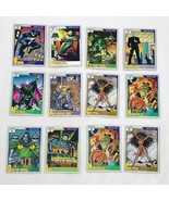 Marvel Comic Trading Cards Super Villains 1991 Lot of 12 Venom Loki Myst... - $6.65