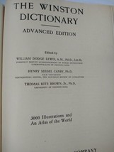 Vintage The Winston Dictionary Advanced Edition hardback book 1944  - £19.77 GBP