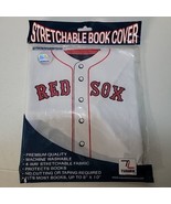 Boston Red Sox Stretchable Turner  Book Cover MLB  School Protector Fabric - $2.95