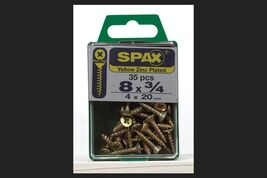 SPAX Multi-Material Screw 3/4&quot; Zinc Phillips/Square Multiple Material Th... - $30.75 CAD