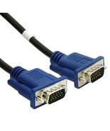 50&#39; ft VIDEO CABLE Male to Male 15 Pin VGA super SVGA LED LCD monitor vi... - $56.78 CAD