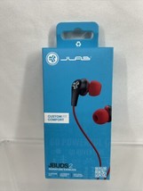 Blaze Red JLab JBuds 2 Signature Earbuds 3 Size Tips Comfort Fit HeadPho... - £6.29 GBP