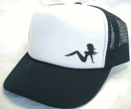 Truckers Mud Flap girl Trucker Hat mesh Hat Snap Back Hat black New unworn - $17.58