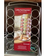 NEW! Kamenstein holds 20 pods coffee pod rack - $19.79